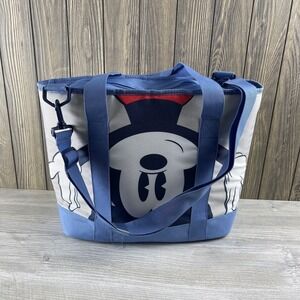 Disney Store Mickey Mouse Summer Fun Cooler Bag Beach Tote Bag Insulated